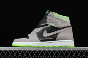 Jordan 1 Retro High Neutral Grey Volt 555088-070 - Arviolet photo 2
