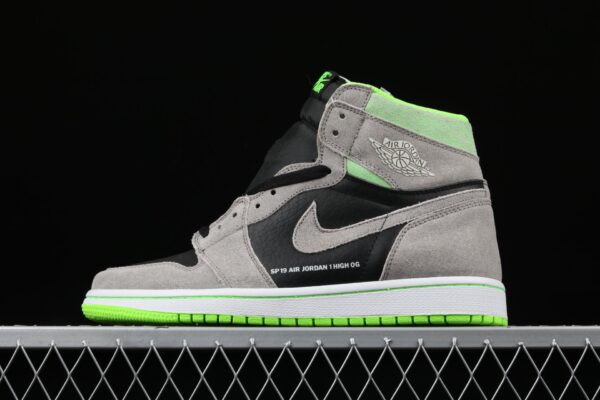 Jordan 1 Retro High Neutral Grey Volt 555088-070 - Arviolet photo 2