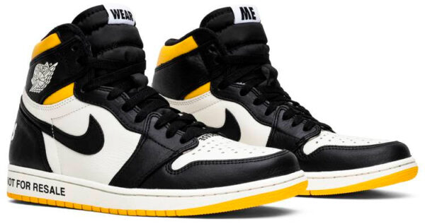 Jordan 1 Retro High Not for Resale Varsity Maize 861428-107 - Arviolet photo 3