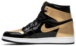 Jordan 1 Retro High NRG Patent Gold Toe 861428-007 - Arviolet photo 2