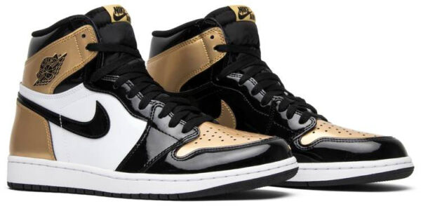Jordan 1 Retro High NRG Patent Gold Toe 861428-007 - Arviolet photo 3