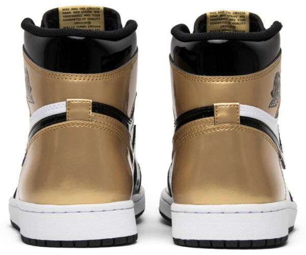 Jordan 1 Retro High NRG Patent Gold Toe 861428-007 - Arviolet photo 4
