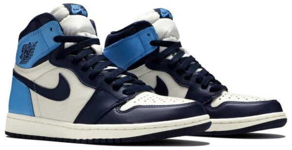 Jordan 1 Retro High Obsidian 555088-140 - Arviolet photo 3