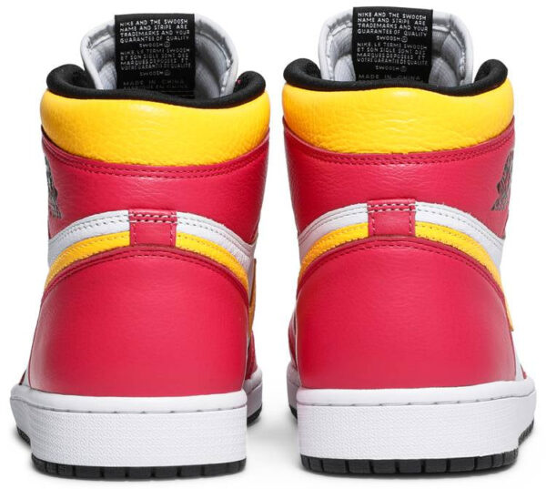 Jordan 1 Retro High OG Light Fusion Red 555088-603 - Arviolet photo 4
