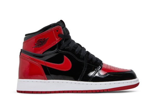 Jordan 1 Retro High OG Patent Bred (GS) 575441-063 - Arviolet photo 1