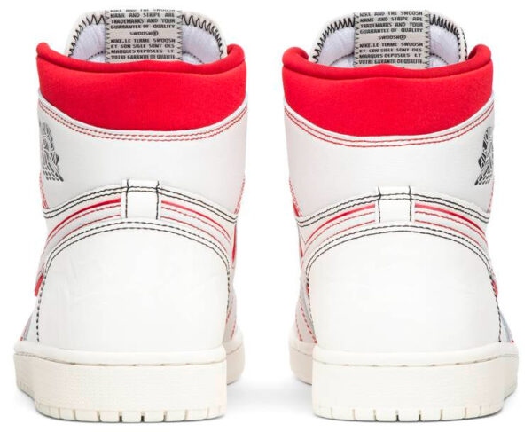 Jordan 1 Retro High Phantom Gym Red 555088-160 - Arviolet photo 4