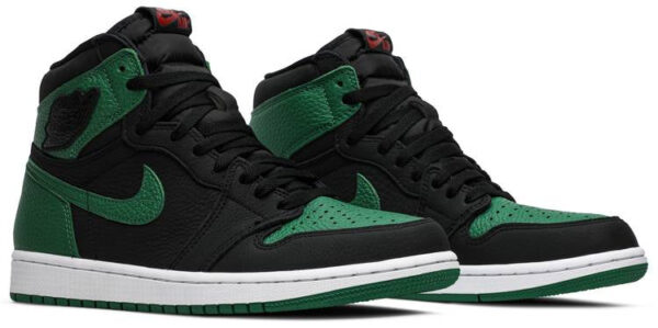 Jordan 1 Retro High Pine Green Black 555088-030 - Arviolet photo 3