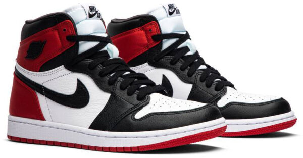 Jordan 1 Retro High Satin Black Toe (Women's) CD0461-016 - Arviolet photo 3