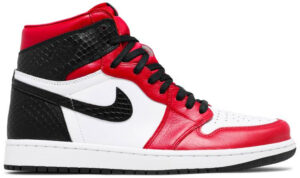 Jordan 1 Retro High Satin Snake Chicago (Women's) CD0461-601 - Arviolet photo 1