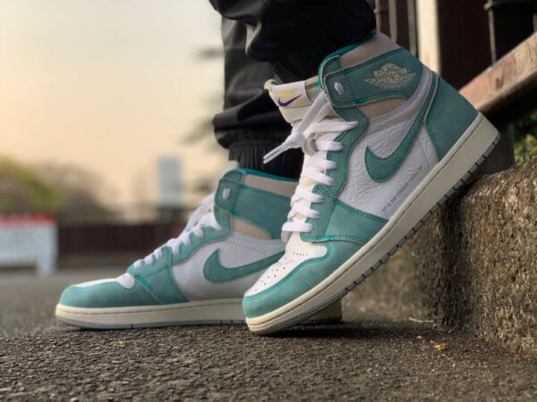 Jordan 1 Retro High Turbo Green 555088-311 - Arviolet photo 3