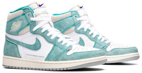 Jordan 1 Retro High Turbo Green 555088-311 - Arviolet photo 5