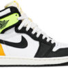 Jordan 1 Retro High White Black Volt University Gold 555088-118 - Arviolet photo 1