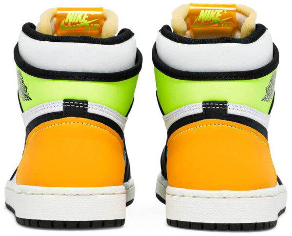 Jordan 1 Retro High White Black Volt University Gold 555088-118 - Arviolet photo 3