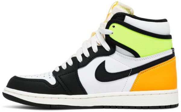 Jordan 1 Retro High White Black Volt University Gold 555088-118 - Arviolet photo 5