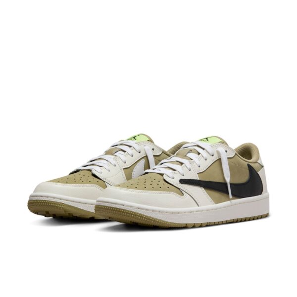 Jordan 1 Retro Low Golf Travis Scott Neutral Olive FZ3124-200 - Arviolet photo 2