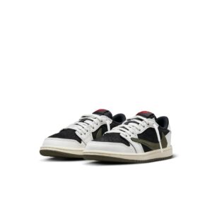 Jordan 1 Retro Low OG SP Travis Scott Olive (PS) DZ5909-106 - Arviolet photo 2