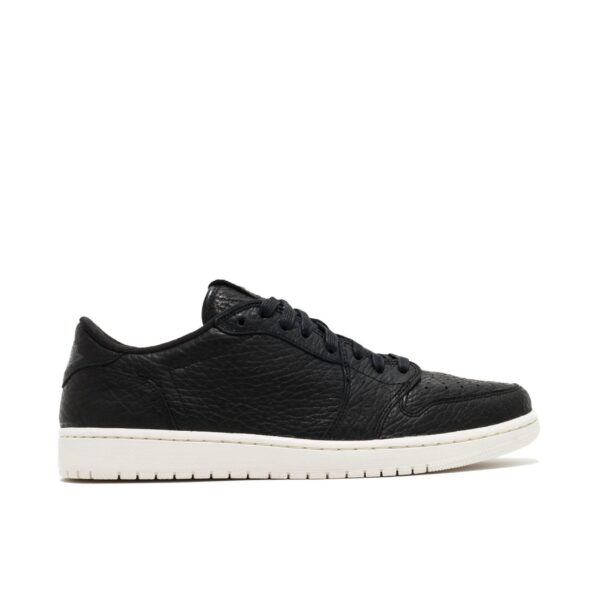 Jordan 1 Retro Low Swooshless Black 848775-005 - Arviolet photo 1