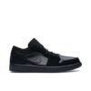 Jordan 1 Retro Low Triple Black 553558-025 - Arviolet photo 1