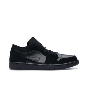Jordan 1 Retro Low Triple Black 553558-025 - Arviolet photo 1