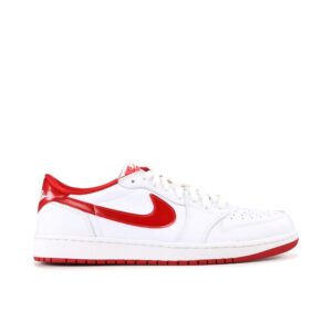 Jordan 1 Retro Low White Varsity Red 705329-101 - Arviolet photo 1