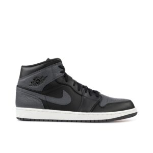 Jordan 1 Retro Mid Black Dark Grey 554724-041 - Arviolet photo 1