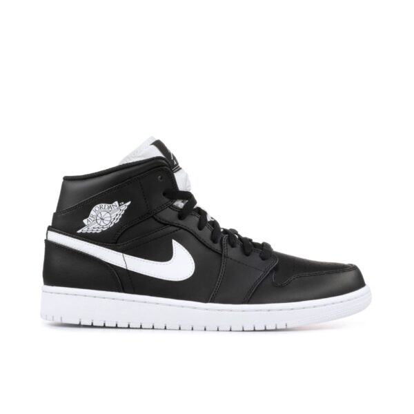 Jordan 1 Retro Mid Black White 554724-038 - Arviolet photo 1