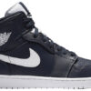 Jordan 1 Retro Mid Obsidian White 554724-402 - Arviolet photo 1
