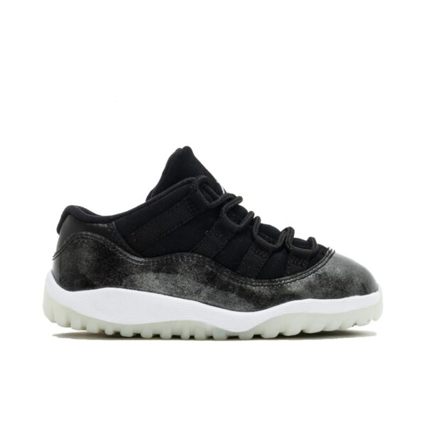 Jordan 11 Retro Low Black Metal Silver White (TD) 505836-010 - Arviolet photo 1