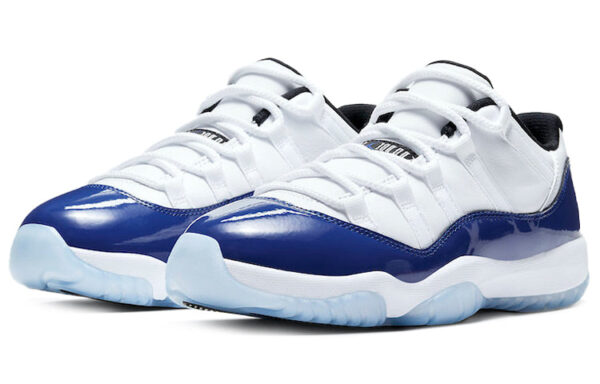 Jordan 11 Retro Low White Concord (Women's) AH7860-100 - Arviolet photo 2
