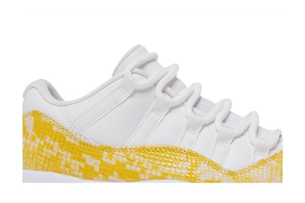 Jordan 11 Retro Low Yellow Snakeskin (Women's) AH7860-107 - Arviolet photo 2