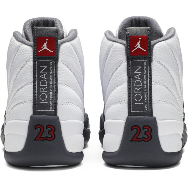 Jordan 12 Retro White Dark Grey 130690-160 - Arviolet photo 6