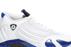 Jordan 14 Retro White Hyper Royal 487471-104 - Arviolet photo 2
