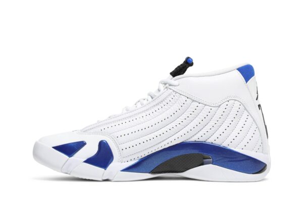 Jordan 14 Retro White Hyper Royal 487471-104 - Arviolet photo 3