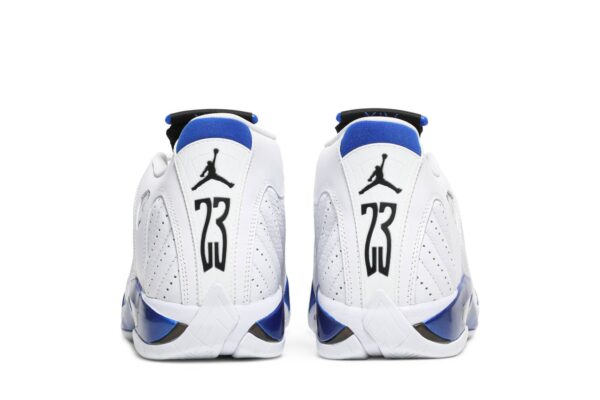 Jordan 14 Retro White Hyper Royal 487471-104 - Arviolet photo 6