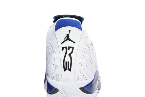 Jordan 14 Retro White Hyper Royal 487471-104 - Arviolet photo 7