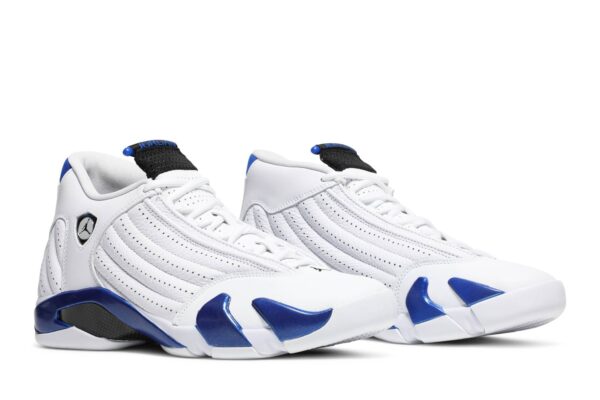 Jordan 14 Retro White Hyper Royal 487471-104 - Arviolet photo 8