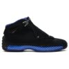 Jordan 18 Retro Black Sport Royal (2018) AA2494-007 - Arviolet photo 1