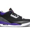 Jordan 3 Retro Black Court Purple CT8532-050 - Arviolet photo 1