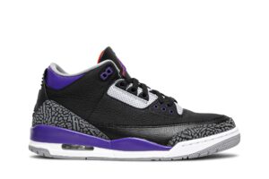Jordan 3 Retro Black Court Purple CT8532-050 - Arviolet photo 1