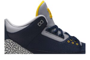 Jordan 3 Retro Michigan PE AJ3-820064 - Arviolet photo 2
