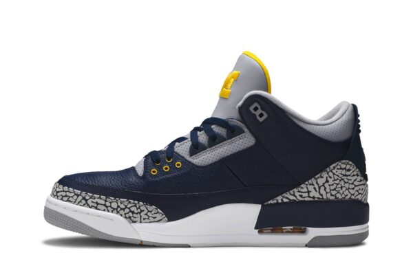 Jordan 3 Retro Michigan PE AJ3-820064 - Arviolet photo 3