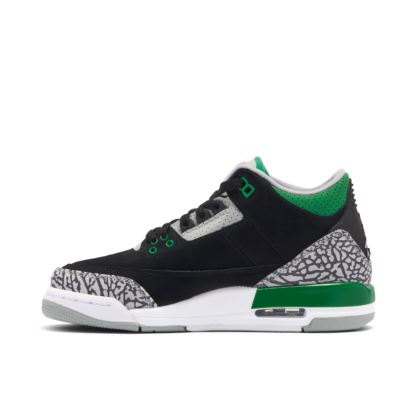 Jordan 3 Retro Pine Green (GS) 398614-030 - Arviolet photo 2