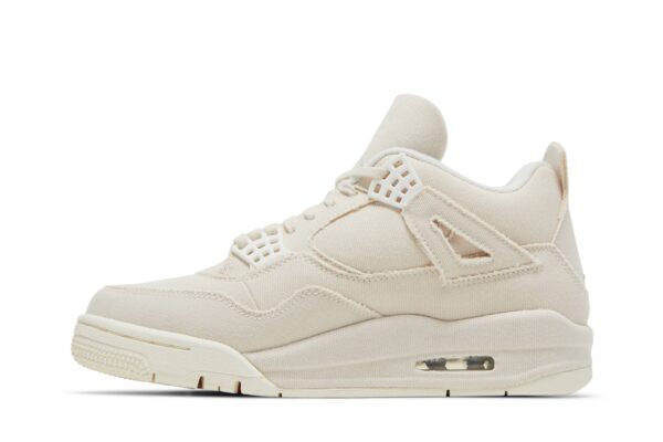 Jordan 4 Retro Blank Canvas (Women's) DQ4909-100 - Arviolet photo 3