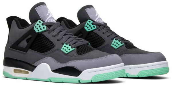 Jordan 4 Retro Green Glow 308497-033 - Arviolet photo 3