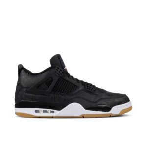 Jordan 4 Retro Laser Black Gum CI1184-001 - Arviolet photo 1