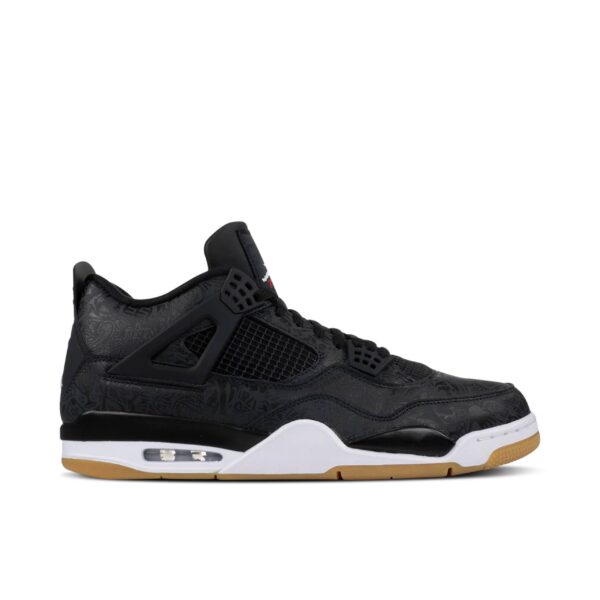 Jordan 4 Retro Laser Black Gum CI1184-001 - Arviolet photo 1