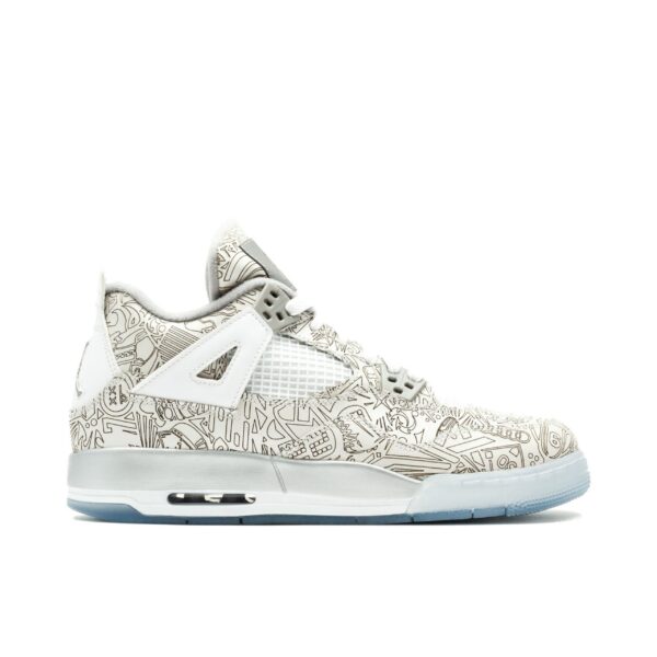 Jordan 4 Retro Laser (GS) 705334-105 - Arviolet photo 1