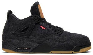 Jordan 4 Retro Levi's Black (Levi's Tag) AO2571-001 - Arviolet photo 1