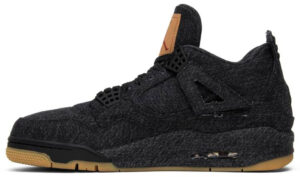 Jordan 4 Retro Levi's Black (Levi's Tag) AO2571-001 - Arviolet photo 2