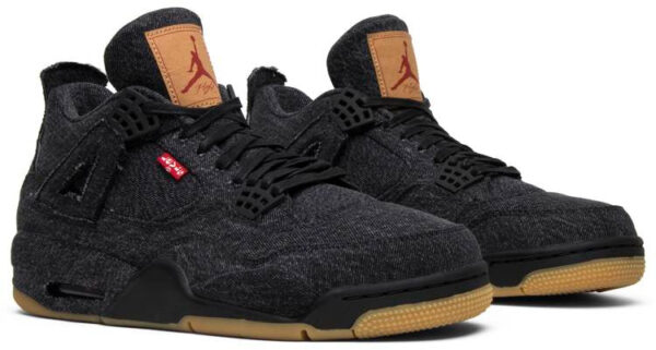 Jordan 4 Retro Levi's Black (Levi's Tag) AO2571-001 - Arviolet photo 3